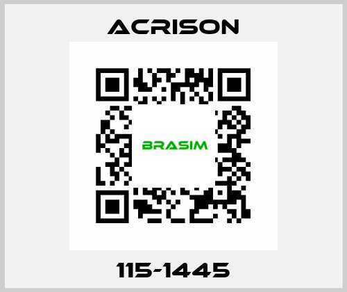 115-1445 ACRISON