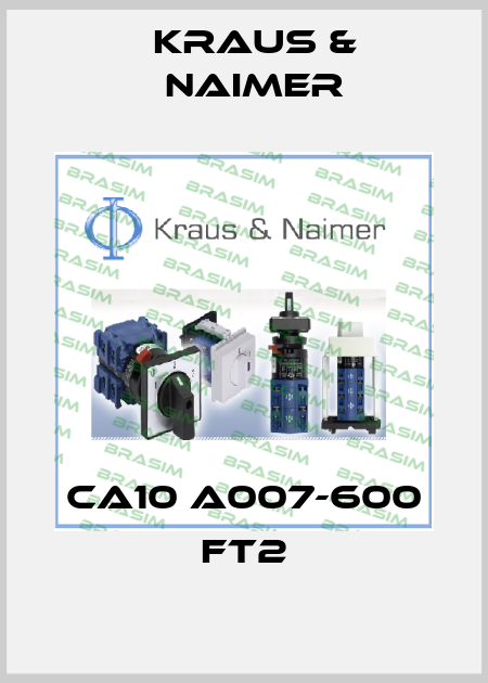 CA10 A007-600 FT2 Kraus & Naimer
