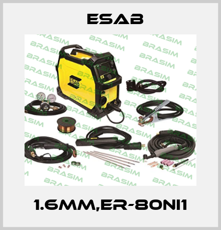1.6MM,ER-80NI1 Esab