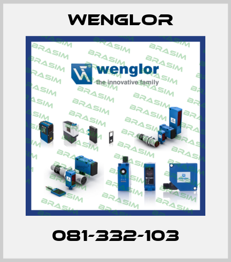 081-332-103 Wenglor