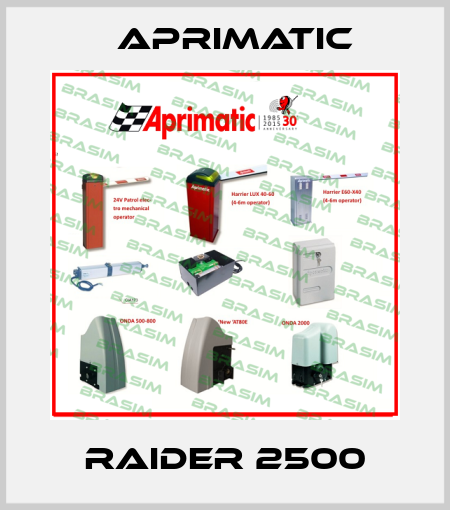 RAIDER 2500 Aprimatic