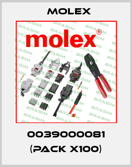 0039000081 (pack x100) Molex