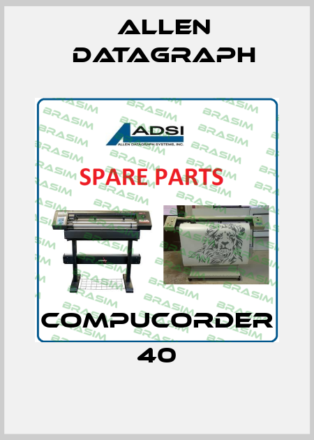 Allen Datagraph-CompuCorder 40 price