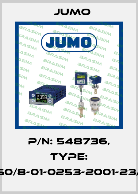 P/N: 548736, Type: 701150/8-01-0253-2001-23/005 Jumo