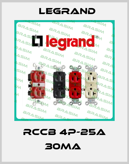 RCCB 4P-25A 30MA  Legrand
