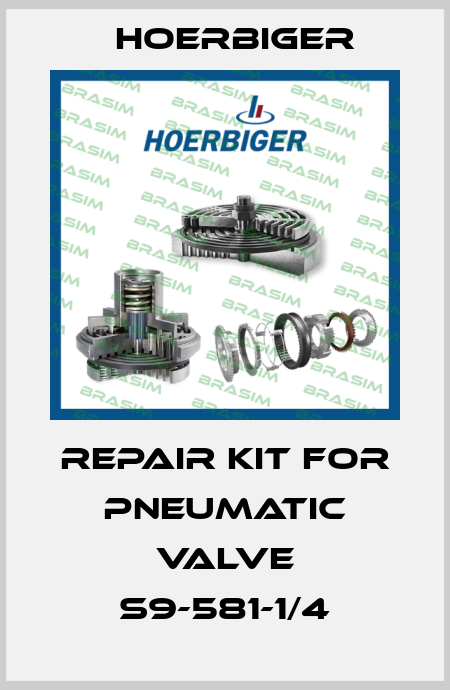 REPAIR KIT FOR PNEUMATIC VALVE S9-581-1/4 Hoerbiger