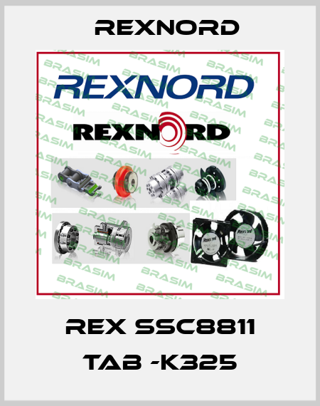 REX SSC8811 TAB -K325 Rexnord