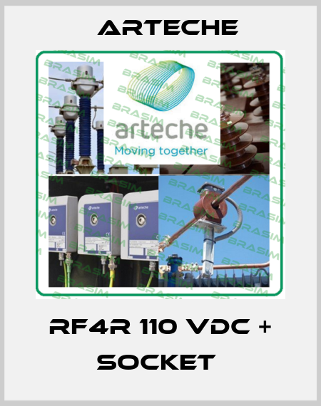 RF4R 110 VDC + SOCKET  Arteche