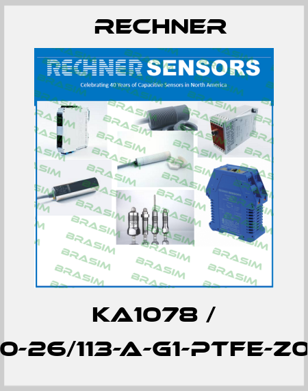 KA1078 / KAS-70-26/113-A-G1-PTFE-Z02-1-HP Rechner