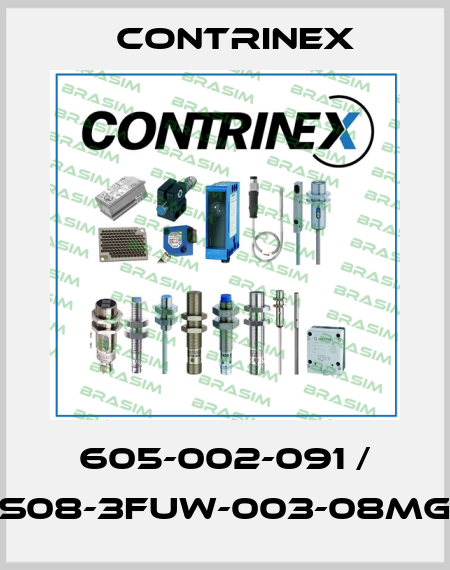 605-002-091 / S08-3FUW-003-08MG Contrinex