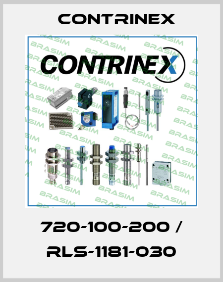 720-100-200 / RLS-1181-030 Contrinex