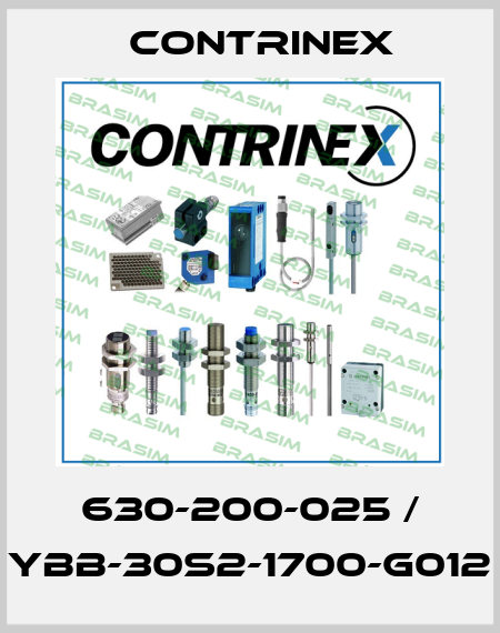 630-200-025 / YBB-30S2-1700-G012 Contrinex