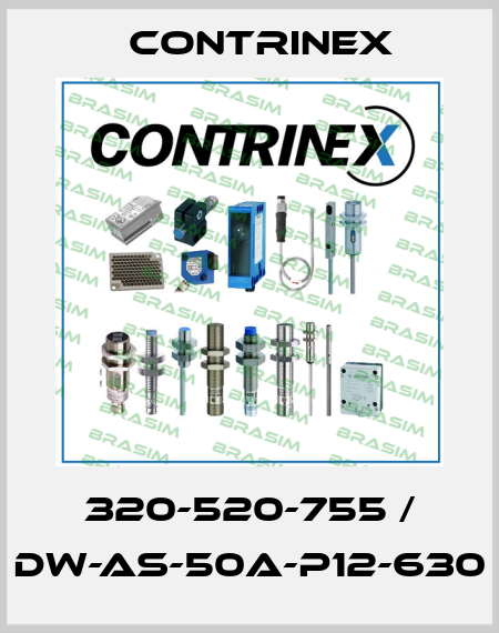320-520-755 / DW-AS-50A-P12-630 Contrinex