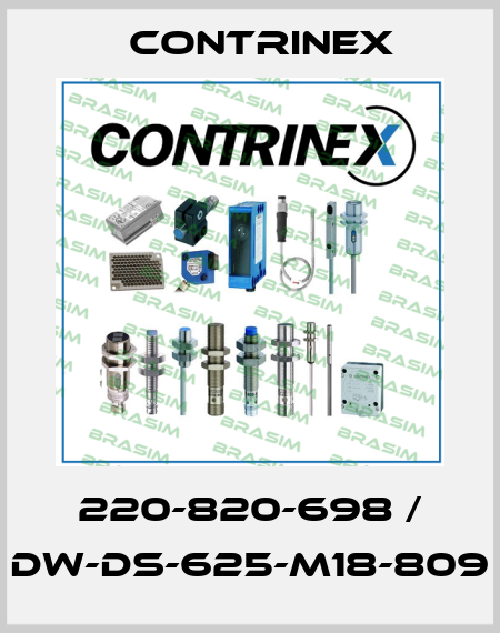 220-820-698 / DW-DS-625-M18-809 Contrinex