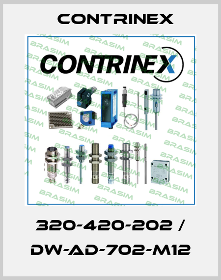 320-420-202 / DW-AD-702-M12 Contrinex