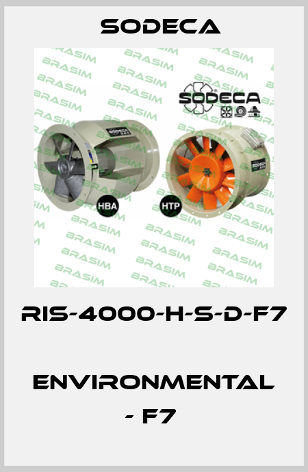 RIS-4000-H-S-D-F7  ENVIRONMENTAL - F7  Sodeca