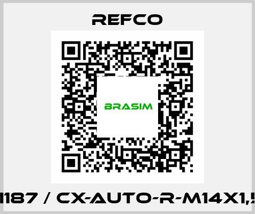 9881187 / CX-AUTO-R-M14x1,5mm Refco