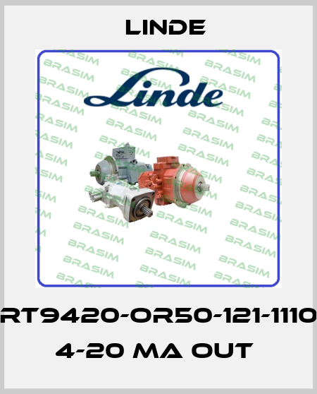 RT9420-OR50-121-1110  4-20 MA OUT  Linde