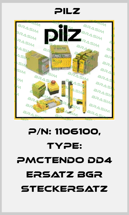 p/n: 1106100, Type: PMCtendo DD4 Ersatz BGR Steckersatz Pilz