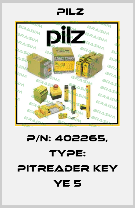 p/n: 402265, Type: PITreader key ye 5 Pilz