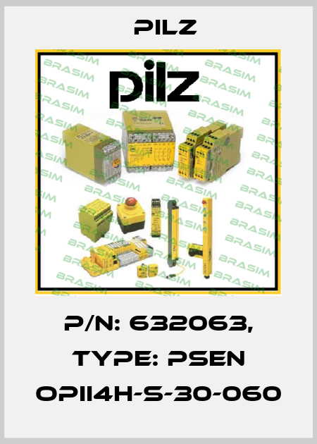 p/n: 632063, Type: PSEN opII4H-s-30-060 Pilz