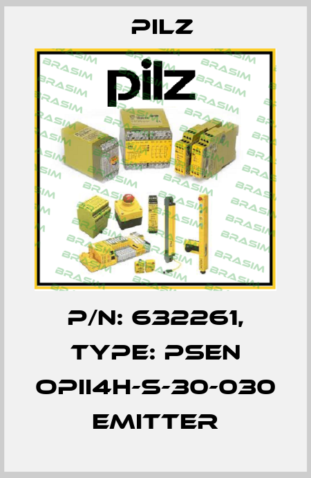 p/n: 632261, Type: PSEN opII4H-s-30-030 emitter Pilz