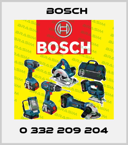 0 332 209 204 Bosch