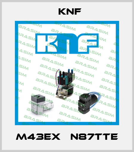 M43EX   N87TTE KNF