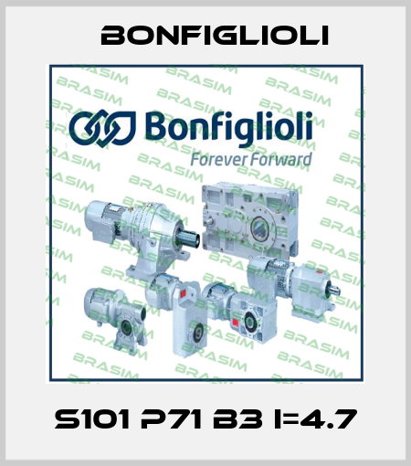 S101 P71 B3 I=4.7 Bonfiglioli