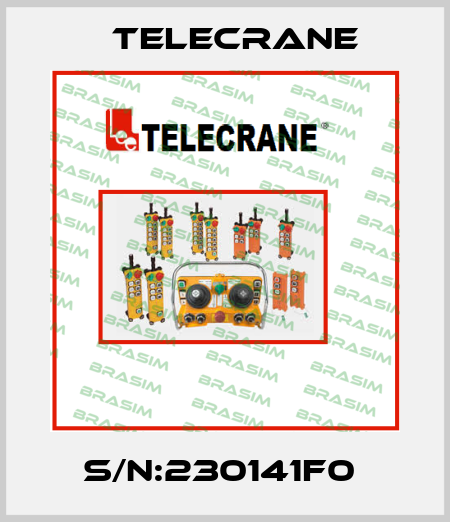 S/N:230141F0  Telecrane