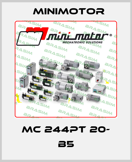 MC 244PT 20- B5 Minimotor