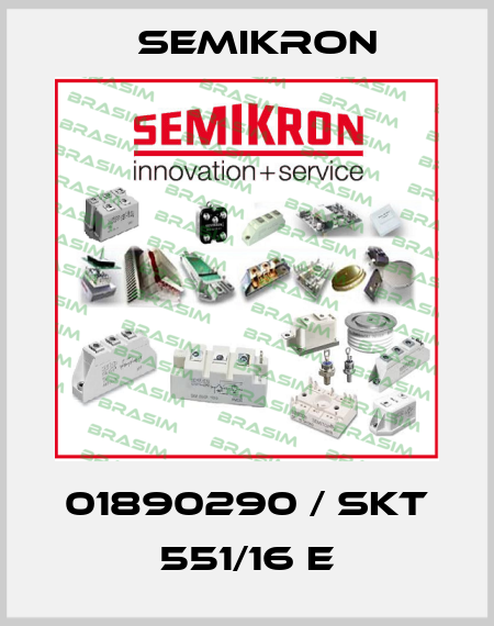 01890290 / SKT 551/16 E Semikron