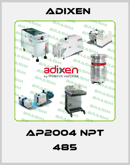 AP2004 NPT 485 Adixen