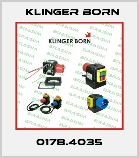 0178.4035 Klinger Born