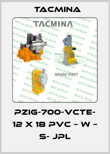 PZiG-700-VCTE- 12 x 18 PVC – W – S- JPL Tacmina