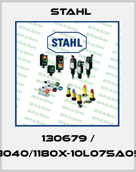 130679 / 8040/1180X-10L07SA05 Stahl