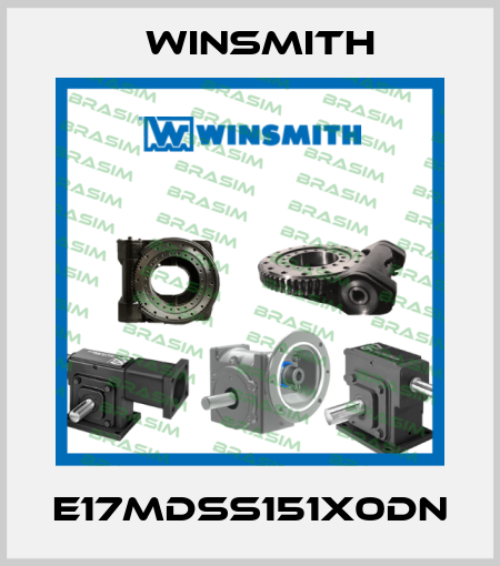 E17MDSS151X0DN Winsmith