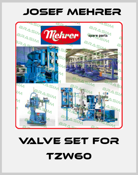 valve set for TZW60 Josef Mehrer