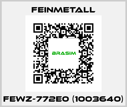 FEWZ-772E0 (1003640) FEINMETALL