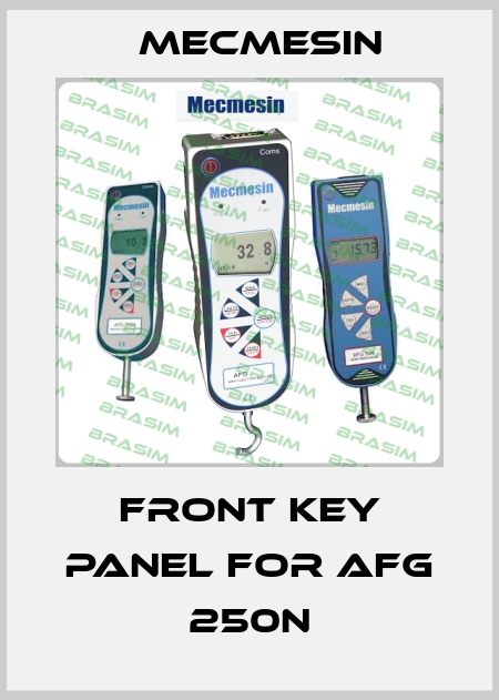 front key panel for AFG 250N Mecmesin