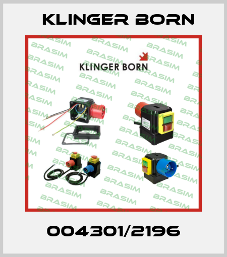 004301/2196 Klinger Born