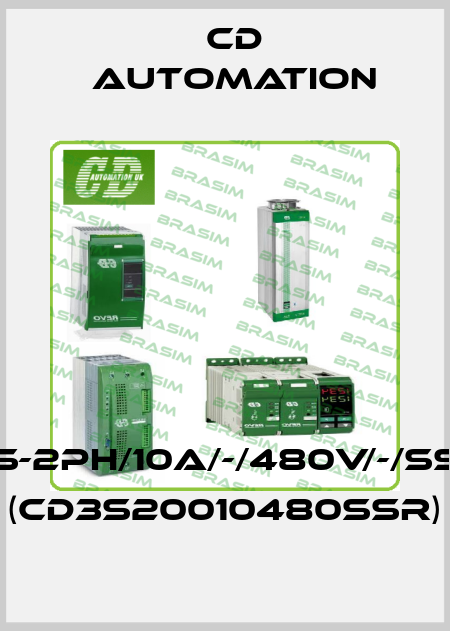 CD3000S-2PH/10A/-/480V/-/SSR/ZC/NF (CD3S20010480SSR) CD AUTOMATION