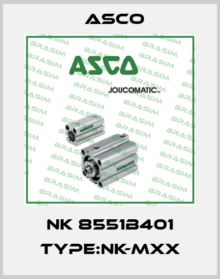 NK 8551B401 TYPE:NK-MXX Asco