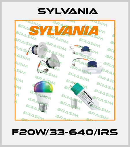 F20W/33-640/IRS Sylvania