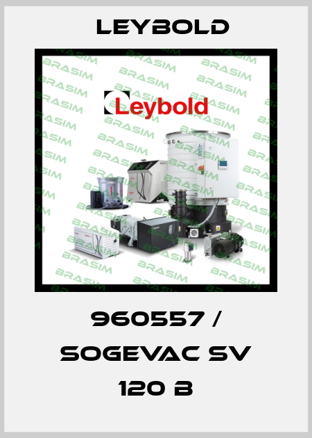 960557 / SOGEVAC SV 120 B Leybold