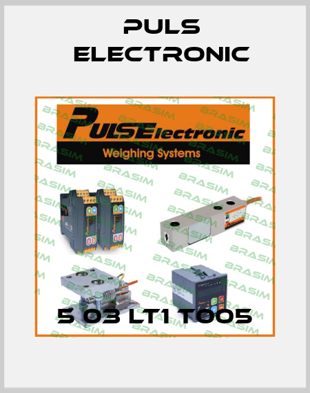 5 03 LT1 T005 Puls Electronic