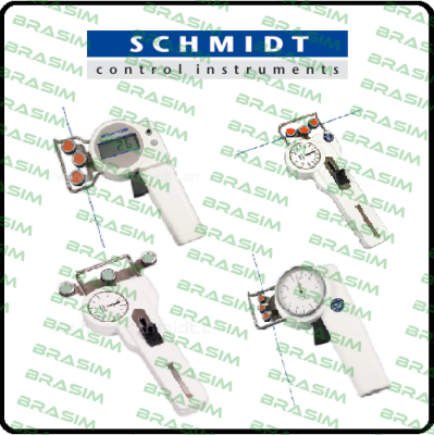 Acceptance test certificate 3.1 according to EN 10204 with calibration certificate Schmidt