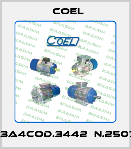 H63A4cod.3442　N.250713 Coel