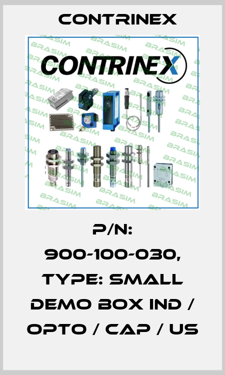 p/n: 900-100-030, Type: SMALL DEMO BOX IND / OPTO / CAP / US Contrinex