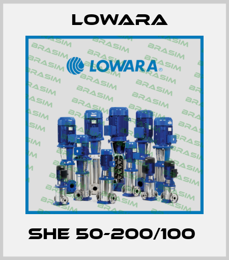 SHE 50-200/100  Lowara
